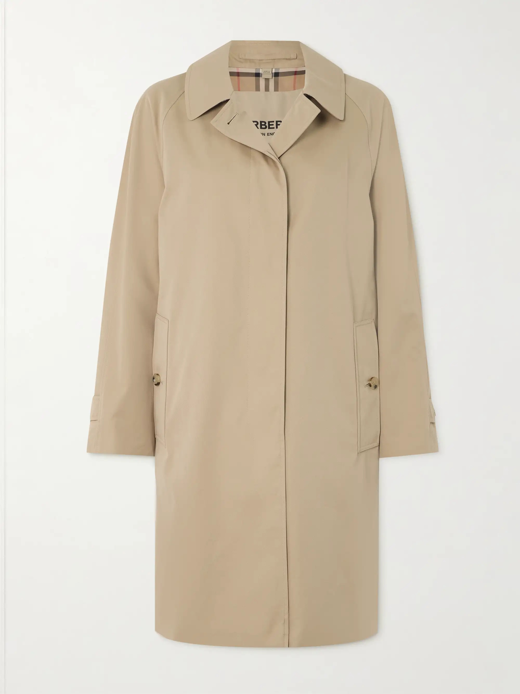 Camden organic cotton-gabardine coat | NET-A-PORTER (UK & EU)