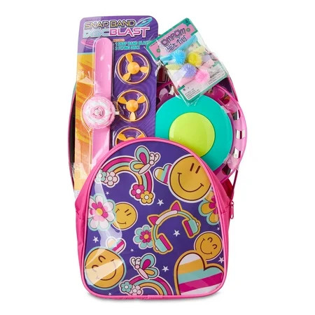 Prefilled Smiley Face Backpack Easter Basket Gift Set, by Wondertreats | Walmart (US)