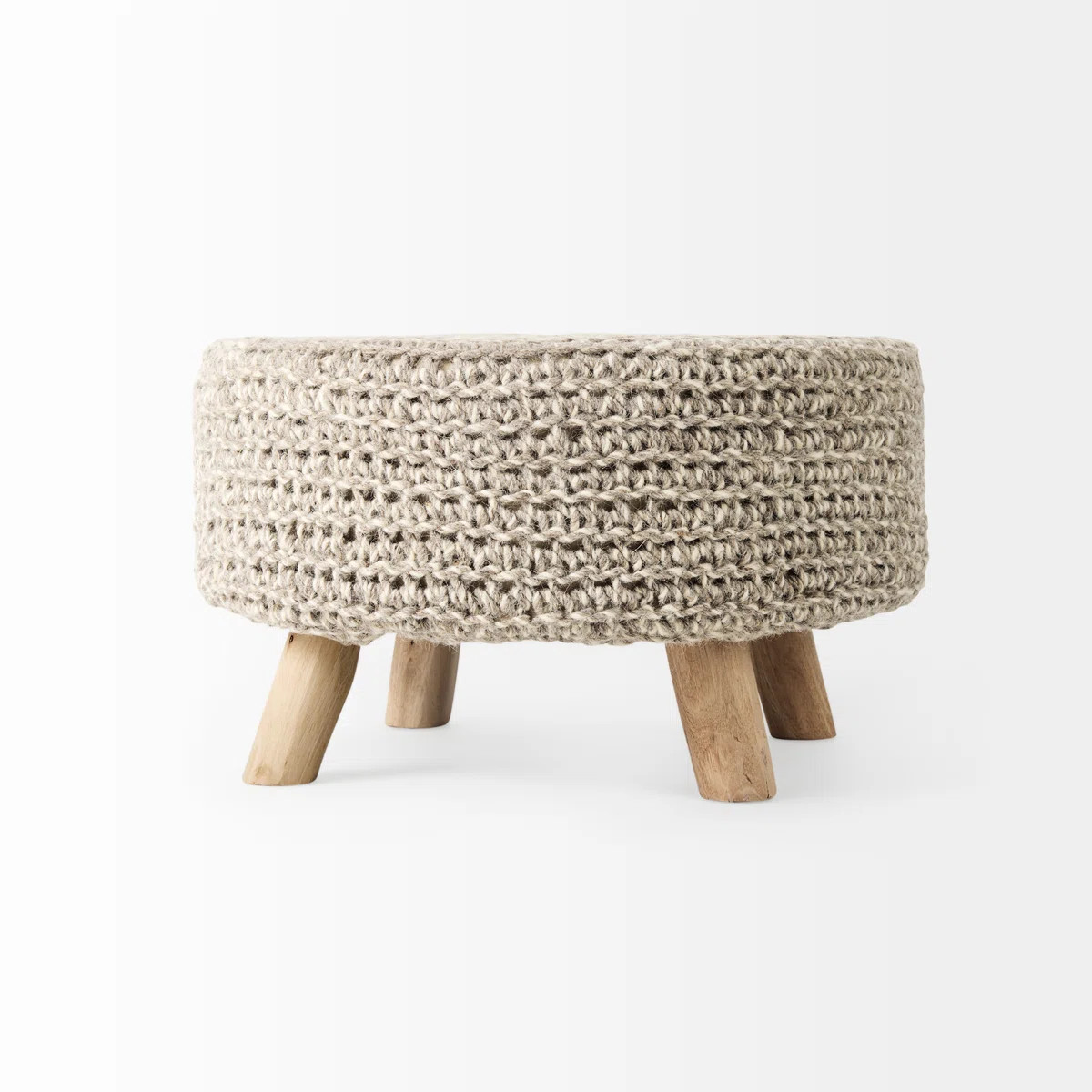 Dakota Fields Laverty Solid Wood Accent Stool | Wayfair | Wayfair North America