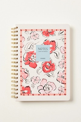 Anthropologie x Papier Spiral Lined Notebook | Anthropologie (US)