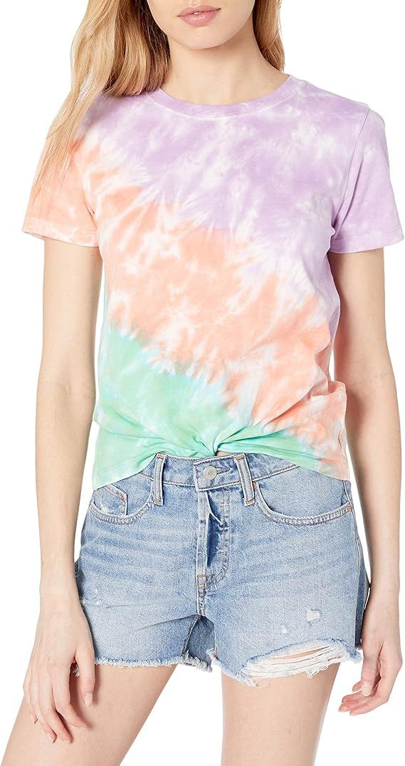 The Drop Women's Courtney Short-Sleeve Tiny Crewneck Jersey T-Shirt | Amazon (US)