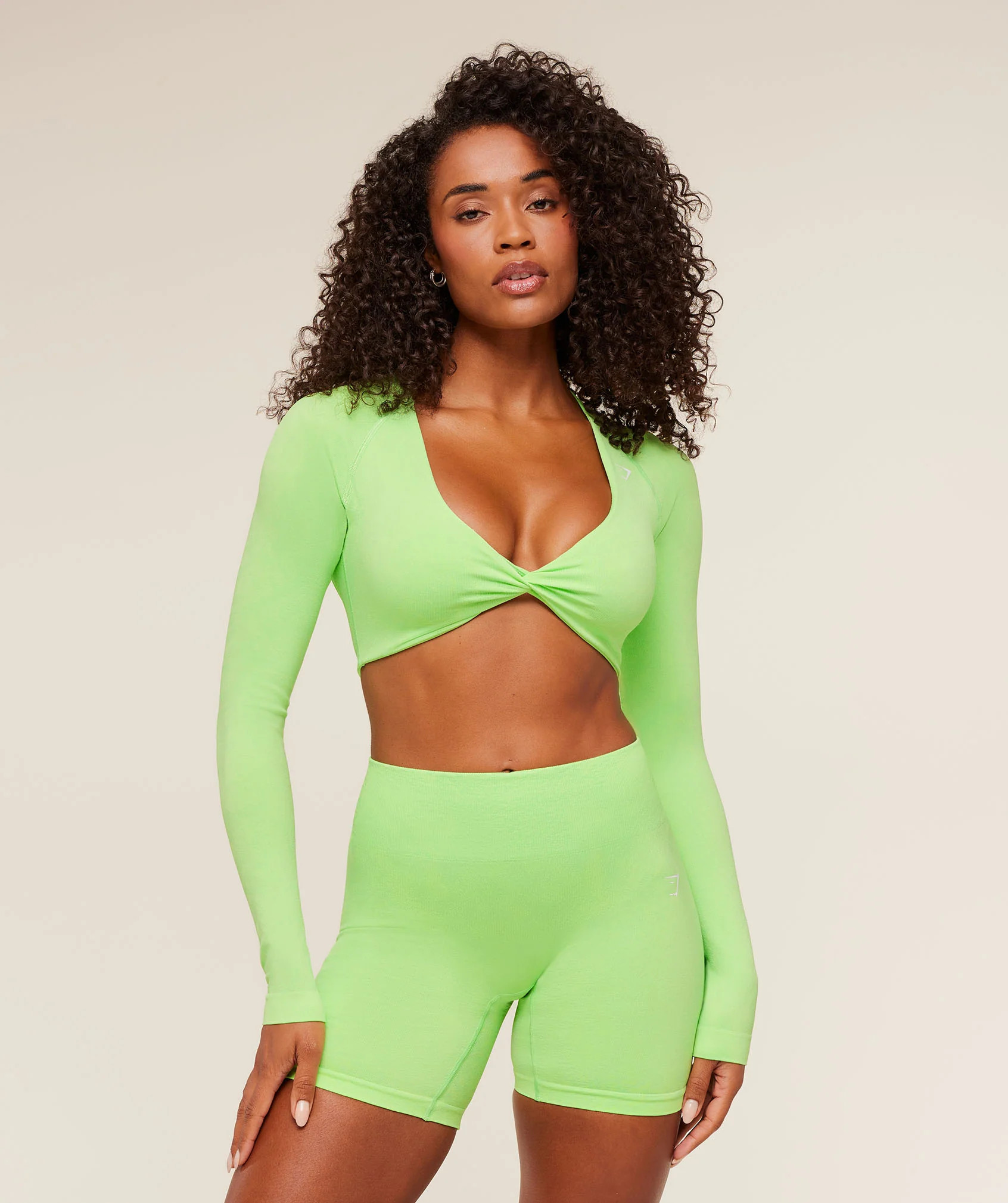 Adapt Animal X Whitney Long Sleeve Crop Top | Gymshark US