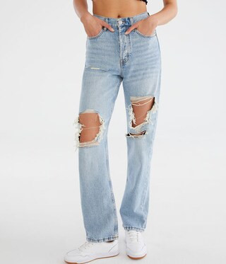 High-Rise Baggy Jean | Aeropostale
