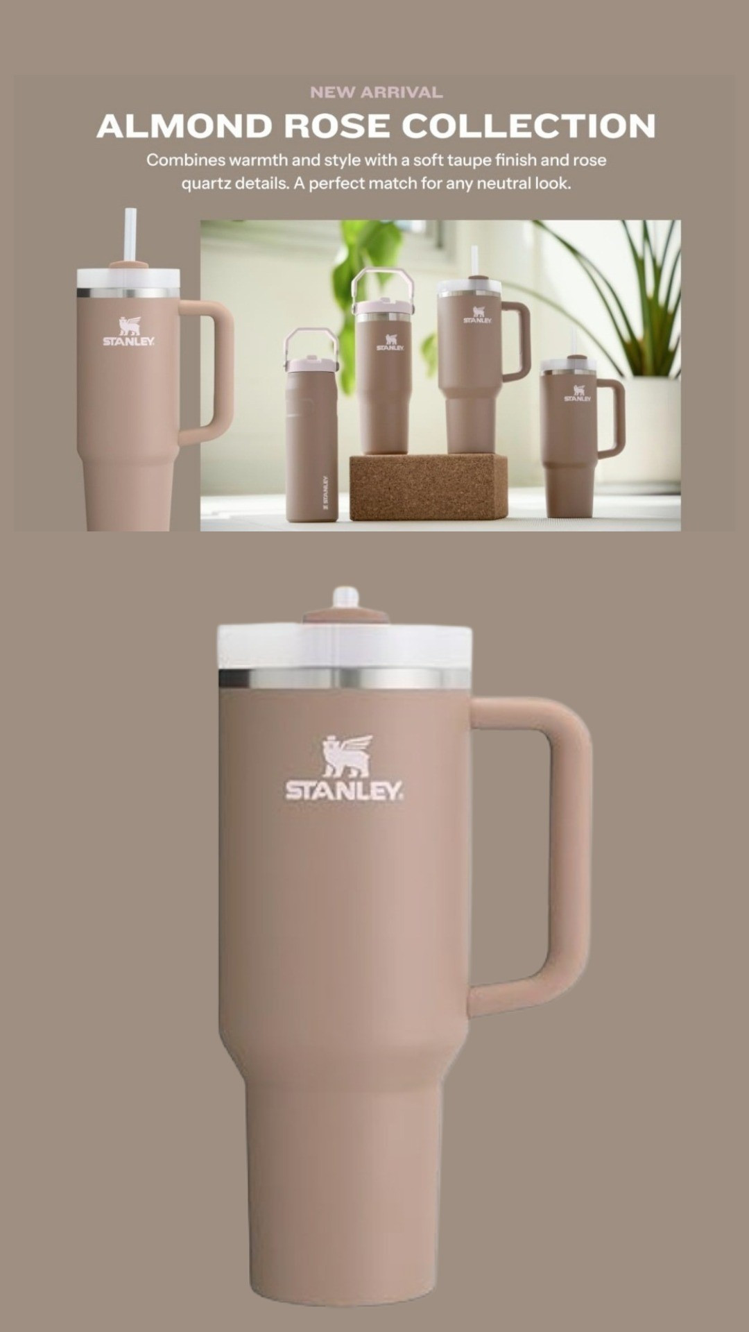 New color collection from Stanley.  Stanley Quencher H2.0 FlowState Stainless Steel Vacuum Insulated Tumbler with Lid and Straw.  #stanleycup

#LTKFindsUnder50 #LTKStyleTip