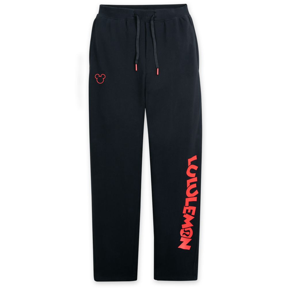 Mickey Mouse Steady State Pant for Men by lululemon – Black | Disney Store