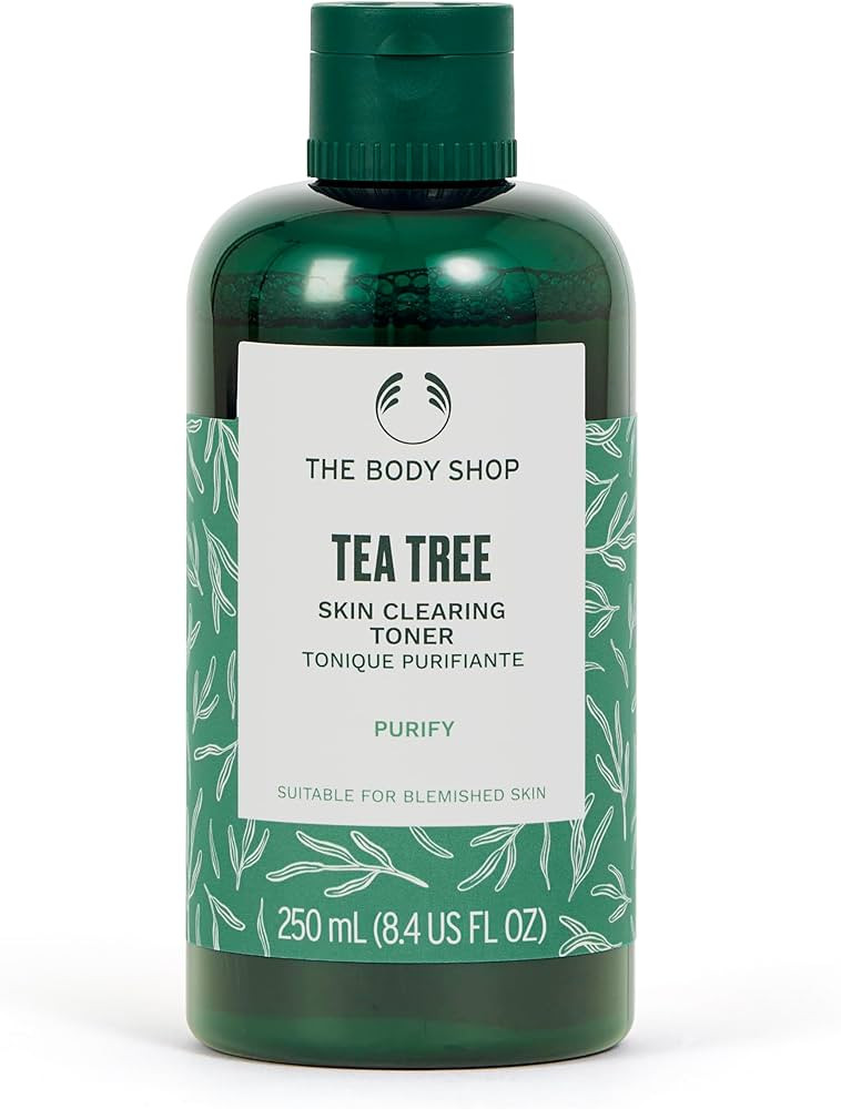 The Body Shop Tea Tree Skin Clearing Mattifying Toner – Purifying Vegan Facial Toner For Oily, ... | Amazon (US)