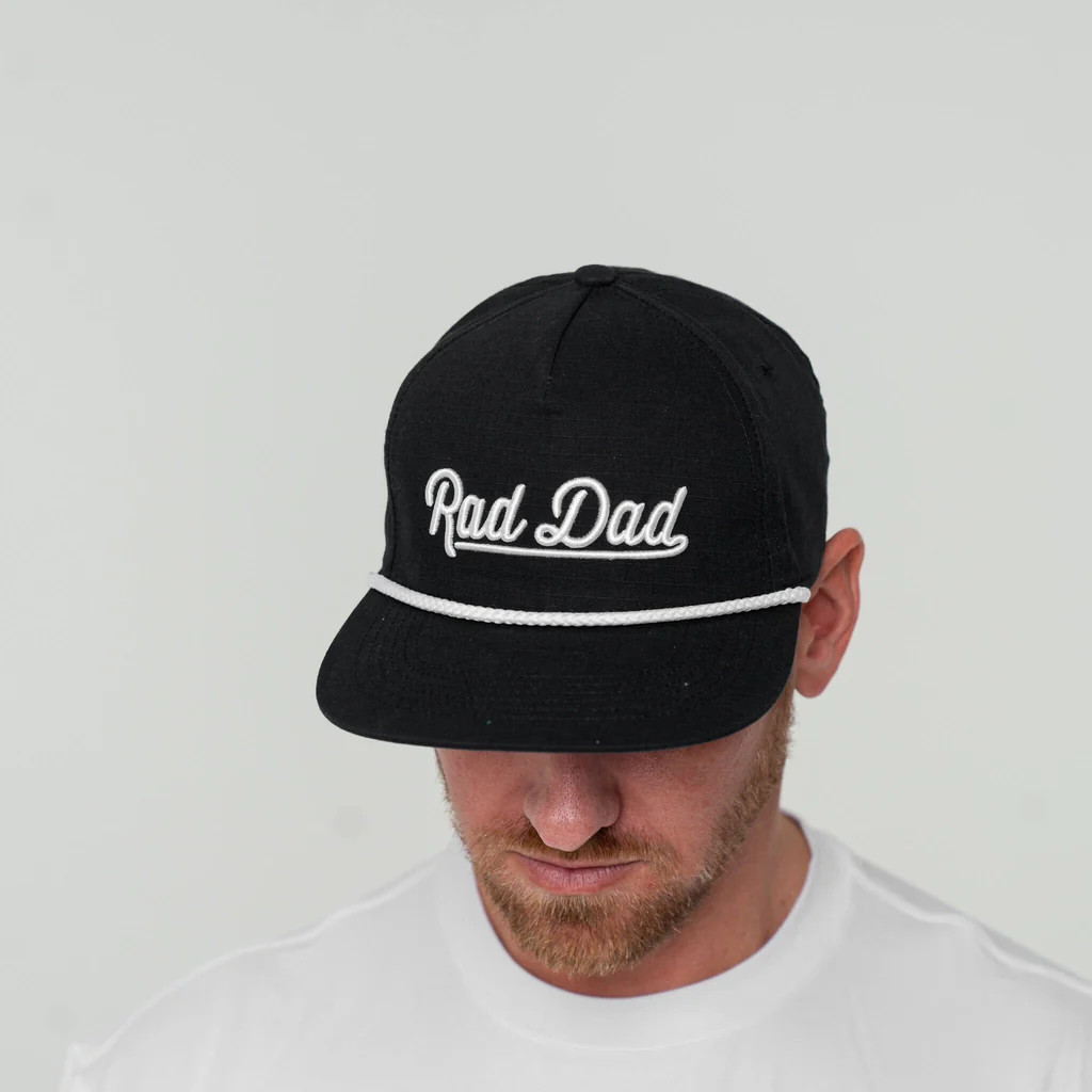 Cap - Classic Rad Dad - Black | BURLEBO