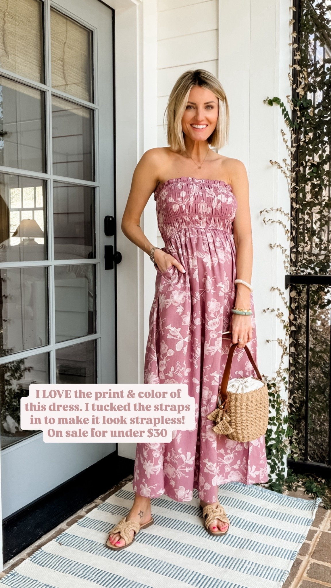 The perfect spring/summer dress! Grab it while it’s 20% off! Wearing size small.

Loverly Grey Target find, target fashion, floral maxi dress, spring dress, sale alert, spring fashion, summer dress

#LTKSeasonal #LTKootd #LTKSaleAlert