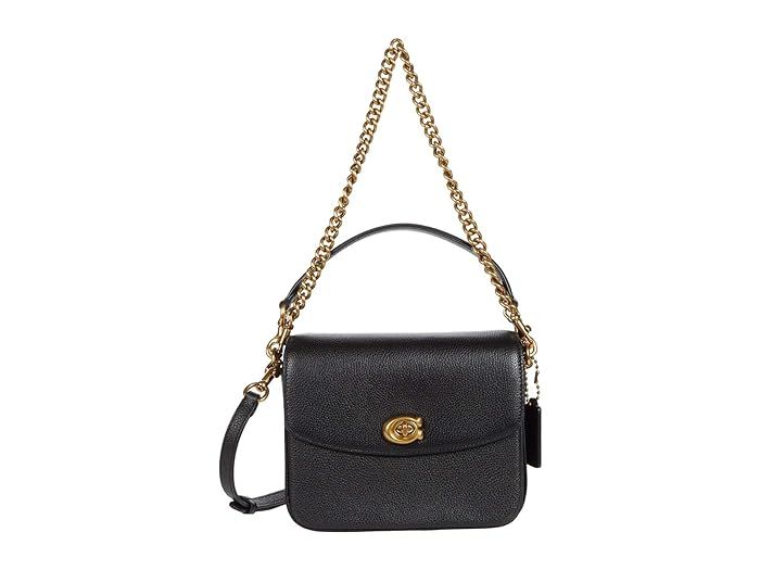 COACH Cassie Crossbody 19 (B4/Black) Handbags | Zappos