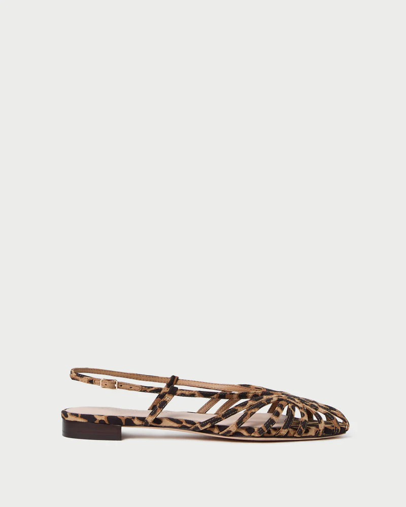 Devon Leopard Slingback Sandal | Loeffler Randall