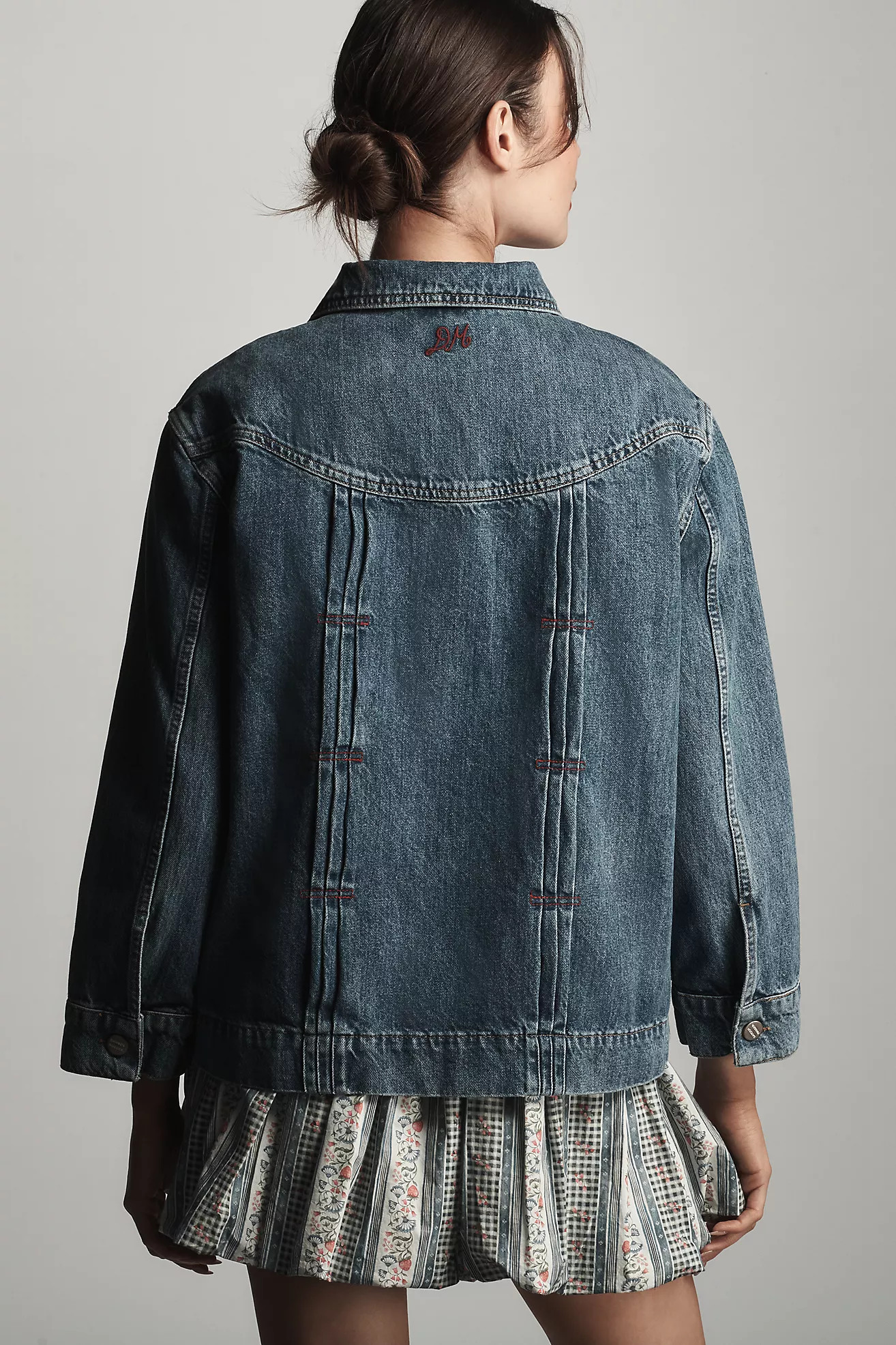 Damson Madder Stevie Denim Shacket | Anthropologie (US)