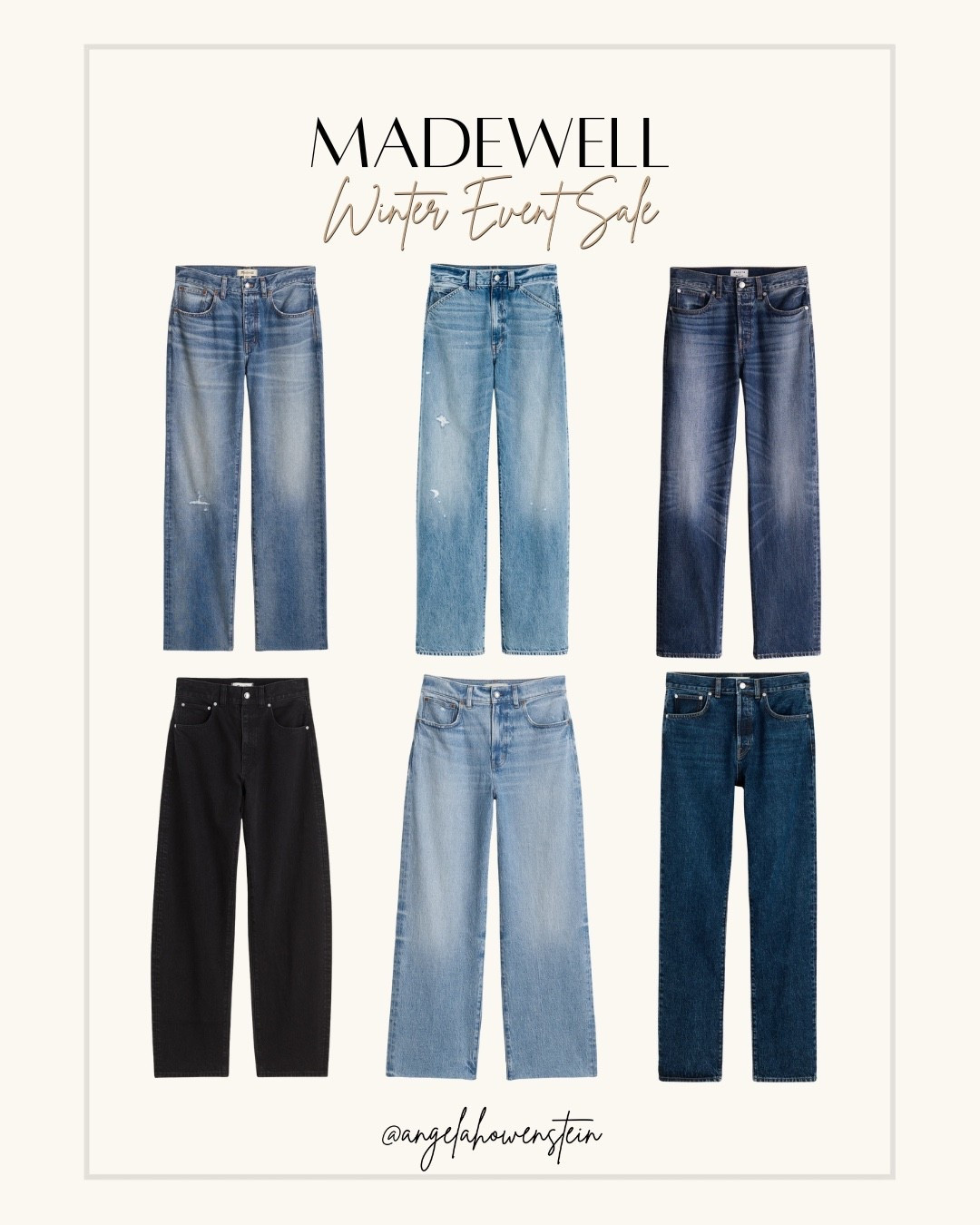 Madewell denim on serious sale 👖 Up to 70% off + take an extra 50% off all sale styles with code WINTER. If you’ve been thinking about new jeans… this is it.

#Madewell #MadewellSale #DenimFinds #JeansEdit #EverydayDenim #LTKSale #LTKFinds #WinterStyle



#LTKOver40 #LTKSaleAlert