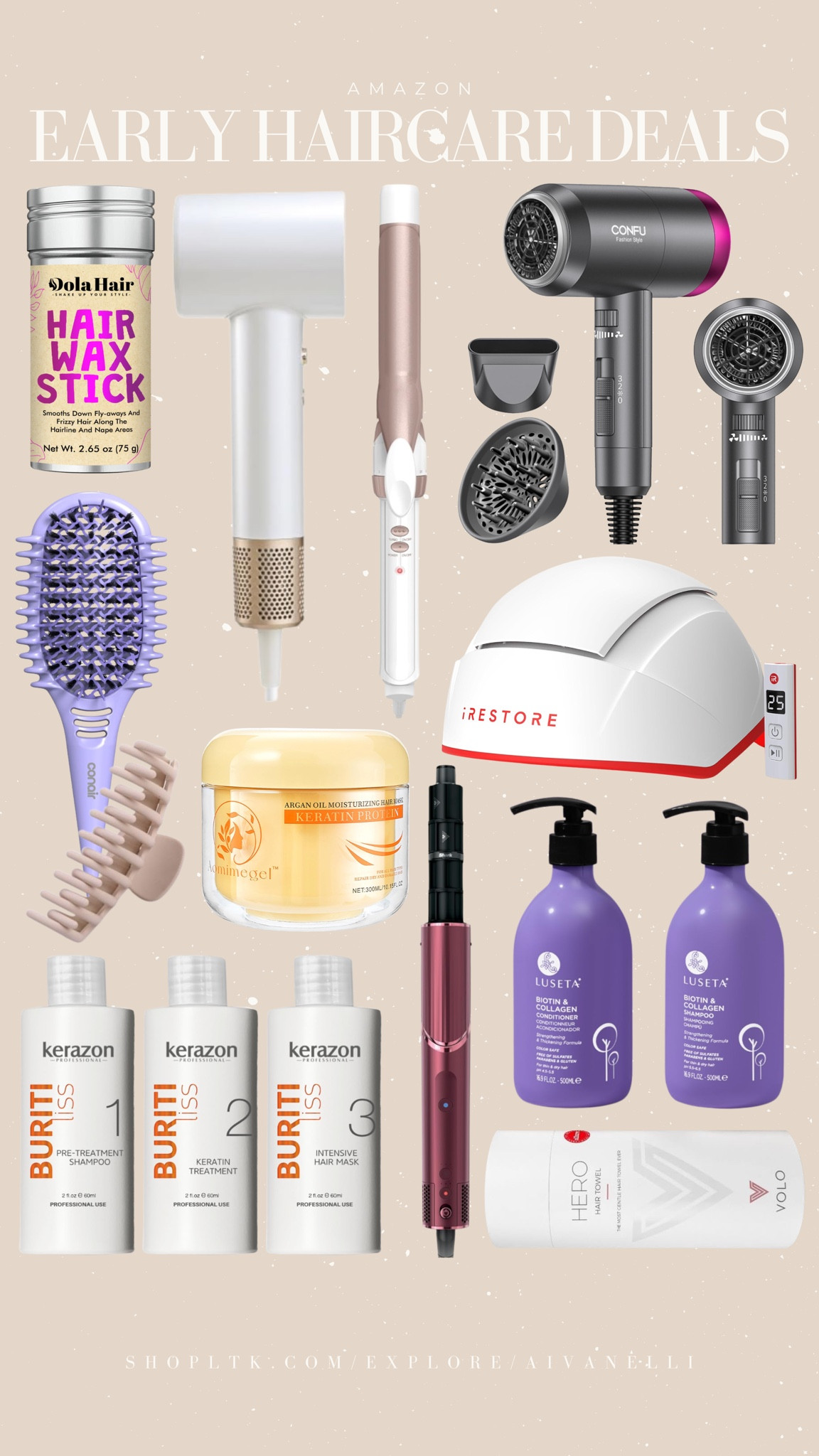 Amazon early spring sale haircare deals

heatless hair styling tools
blowout brush for volume
hair growth and repair routine
damage repair haircare products
silk pillowcase for hair health
curling wand beach waves look
flat iron sleek straight hair
scalp care and detox routine
frizz control humidity proof hair

#LTKSaleAlert #LTKSeasonal #LTKBeauty