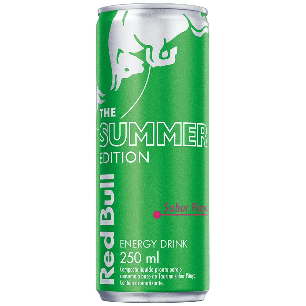 Energético Summer Edition Sabor Pitaya Red Bull 250ml Red Bull | CompraCerta (BR)