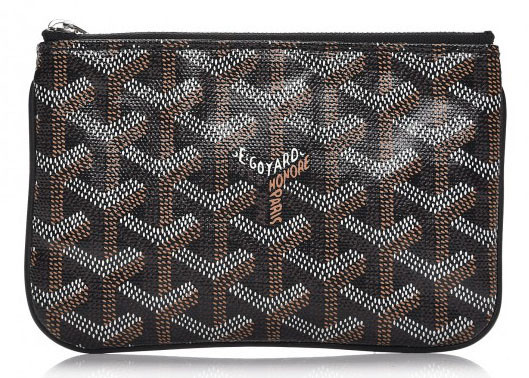 Goyard Senat Pouch Goyardine Mini Black | StockX