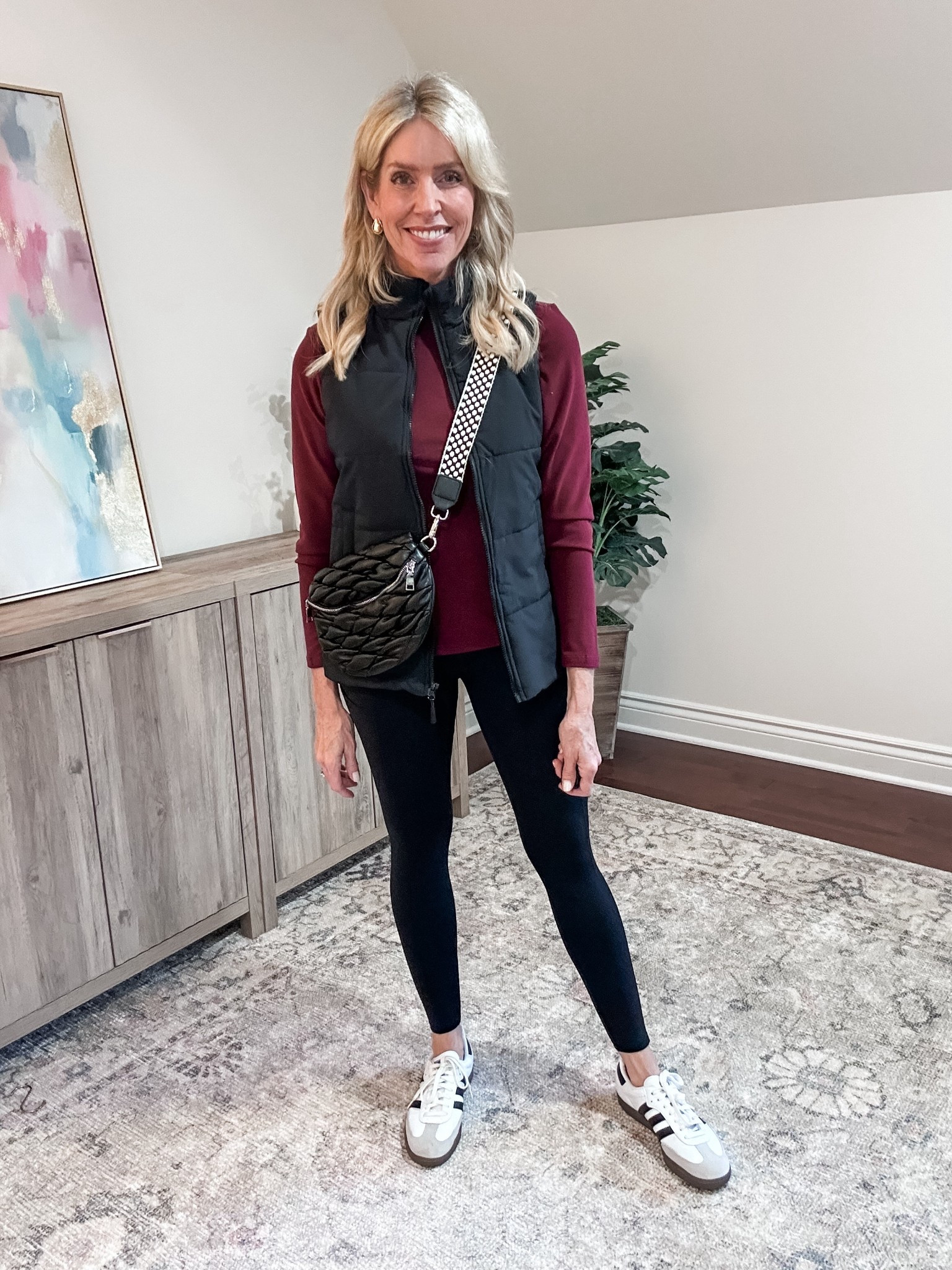 Amazon comfy outfit with both fleece and non-fleece leggings! Super soft thermal top and 6 pocket leggings. Great everyday or for a chilly walk or hike!

Fit is true to size for all.

#LTKActive #LTKOver40 #LTKFindsUnder50