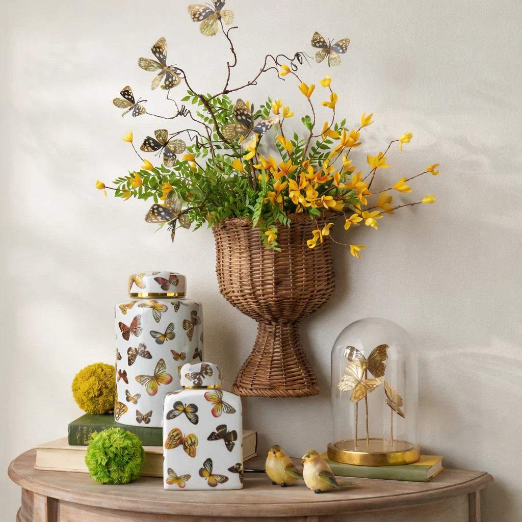 Flat Wall Basket - 14.74 | River Chic Designs