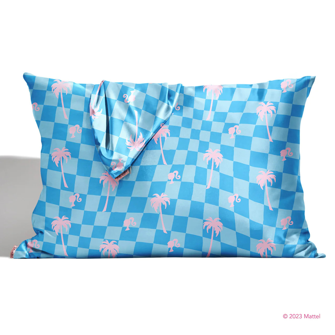 Transform Your Sleep with Barbie x Kitsch Satin Pillowcase - Malibu Barbie | Kitsch