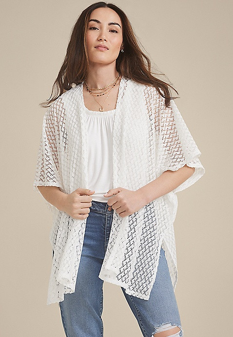 Crochet Kimono | Maurices
