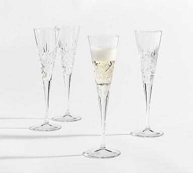 Antique Cut Champagne Flutes | Pottery Barn (US)