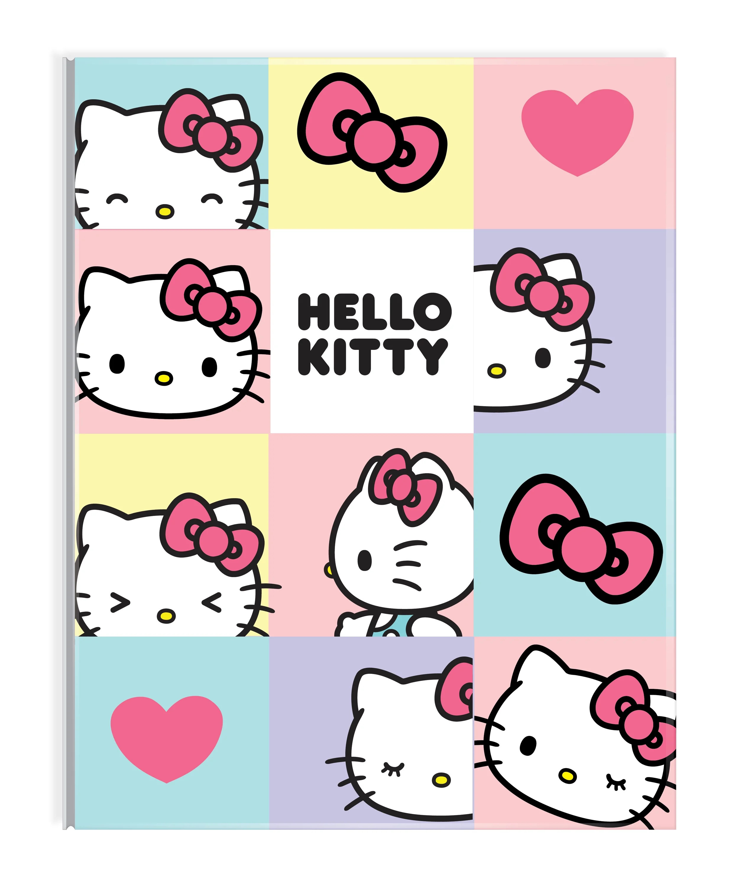 Hello Kitty 2-Pocket Paper Folder with 3 Prongs, 9.25" x 11.6", Multi-Color | Walmart (US)