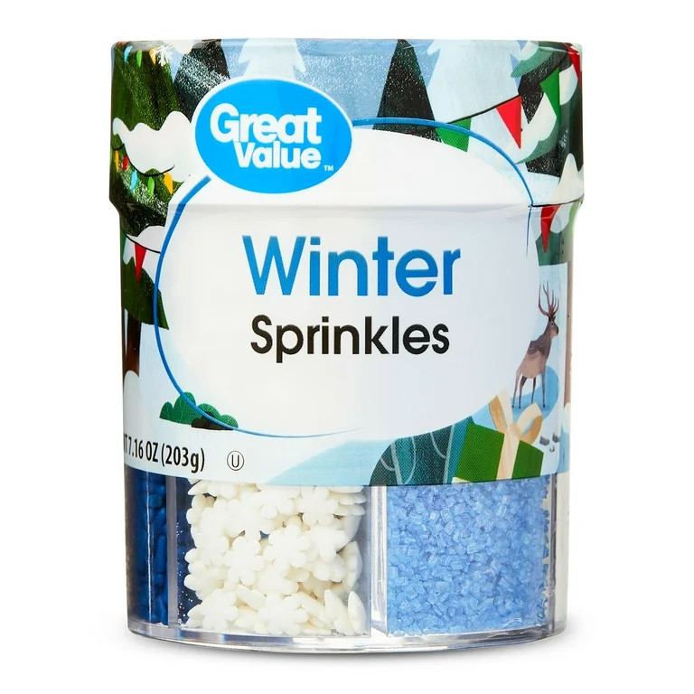 Great Value 6-Cell Winter Sprinkle Assortment, 6.7 oz - Walmart.com | Walmart (US)