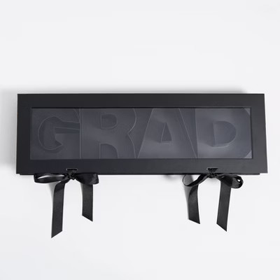 Cook With Color Fillable Word Food Storage Gift Box GRAD Black | Target