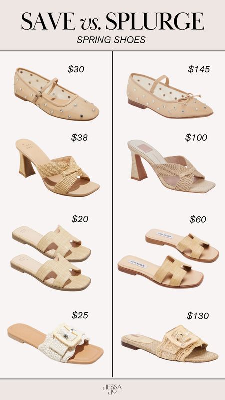 Save vs Splurge | Splurge vs Save | Spring Shoes | Target Shoes | Target Sandals 

#LTKfindsunder50 #LTKshoecrush #LTKfindsunder100