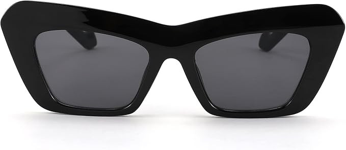 Karsaer Vision Retro Vintage Cateye Square Sunglasses Plastic Frame 90s sunglasses Stylish Classi... | Amazon (US)
