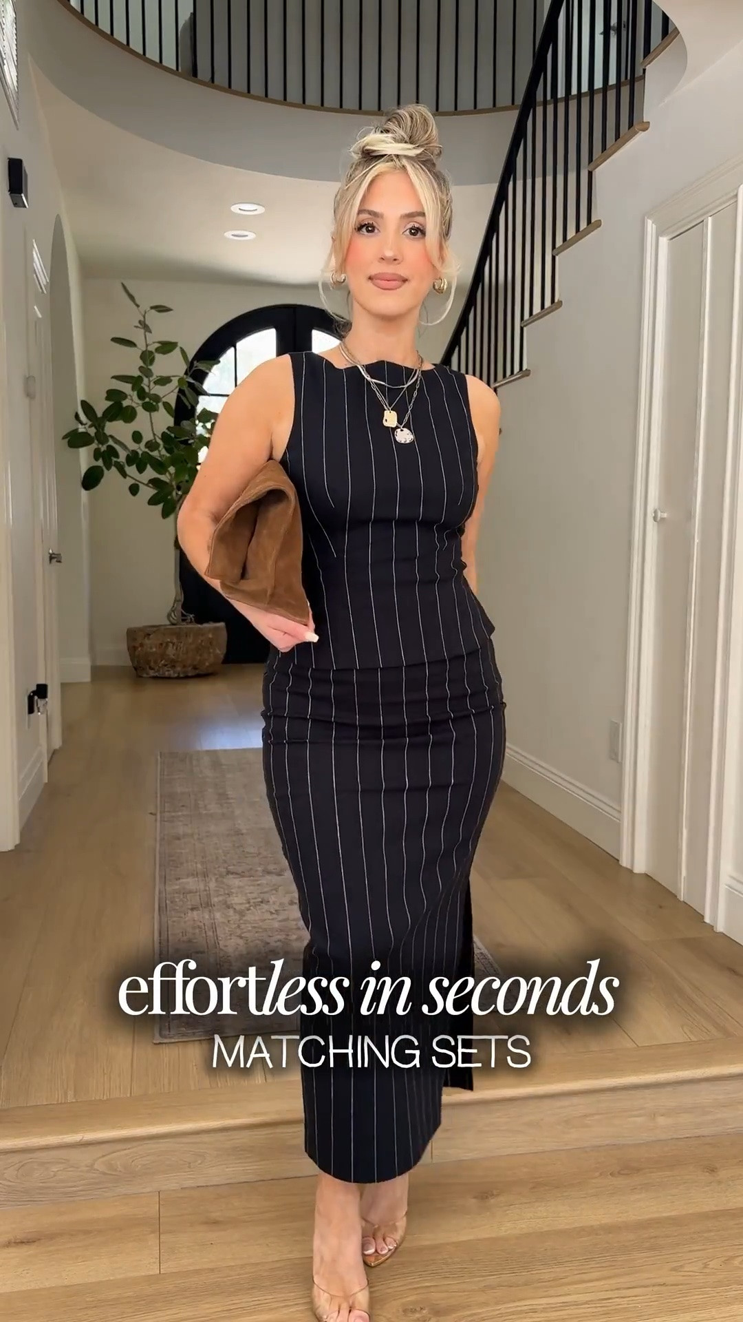 Get ready in seconds with these fall matching sets from @Express 

XS in tops + skirts (or size 2) 
Size 4 in pants

#LTKootd #LTKgrwm #LTKWorkwear