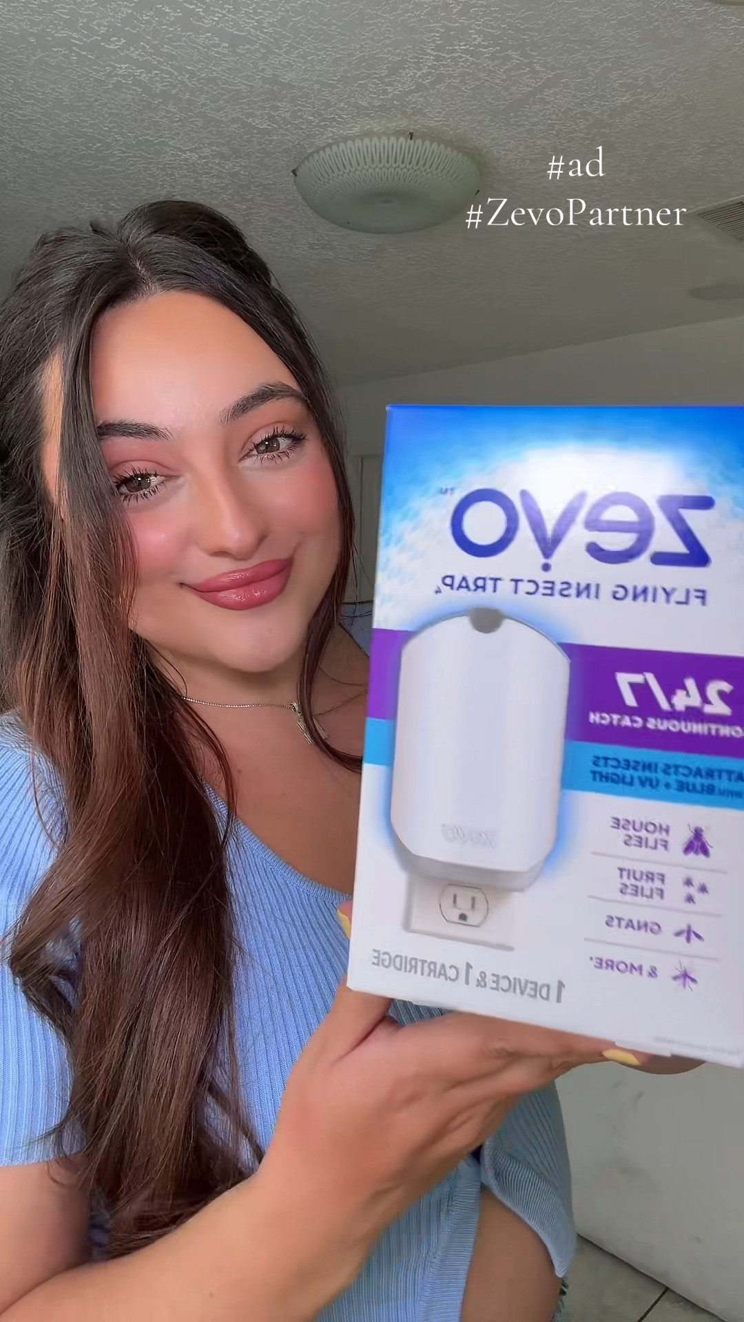 Trying to keep flying insects out of your home? This is the best summer hack to keep your house clean! I have set up one by my front door and one by my back door and I never noticed how many small bugs go unnoticed! 

#LTKFindsUnder50 #LTKSummerEdit #LTKHome
