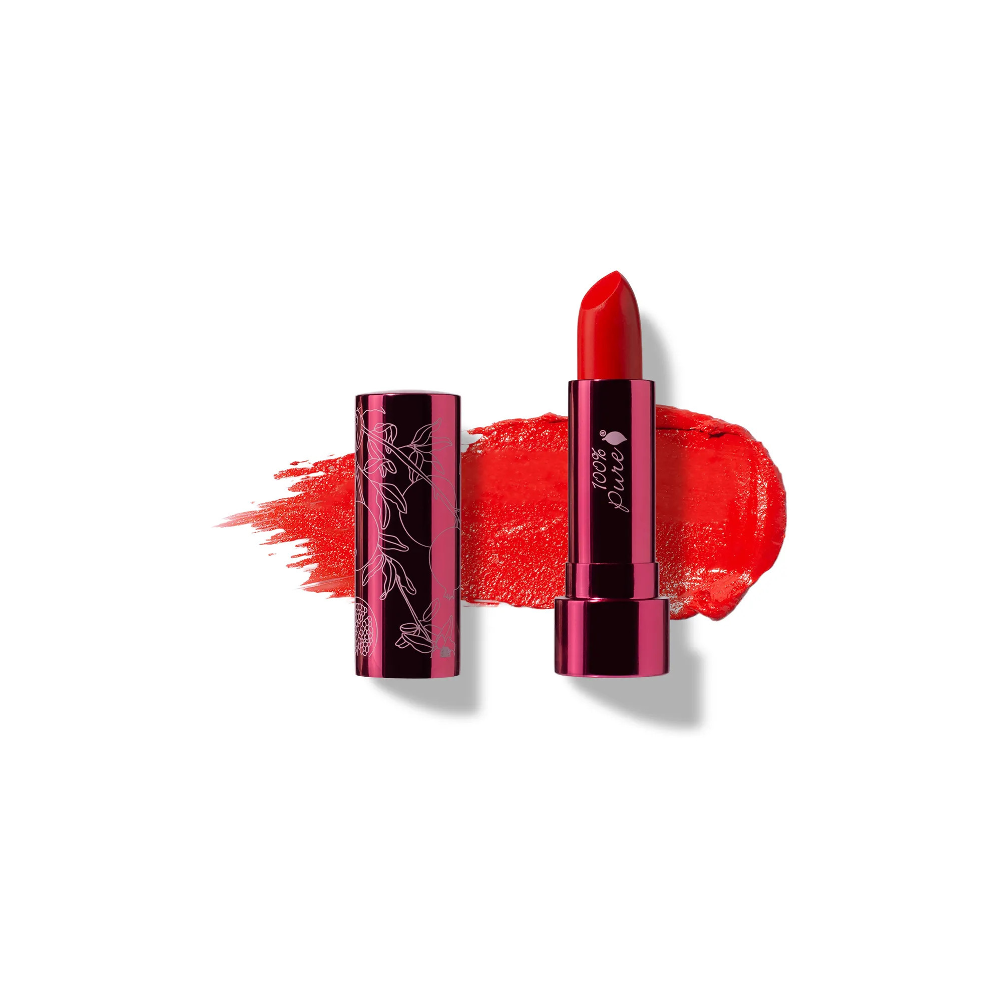 Fruit Pigmented® Pomegranate Oil Moisturizing Lipstick - Hibiscus | 100% PURE