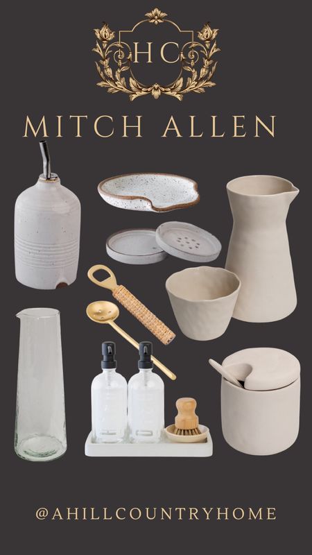 Stunning Mitch Allen kitchen finds!

Follow me @ahillcountryhome for daily shopping trips and styling tips 

Kitchen decor, carafe, oils dispenser, soap dispenser

#LTKFind #LTKSeasonal #LTKhome