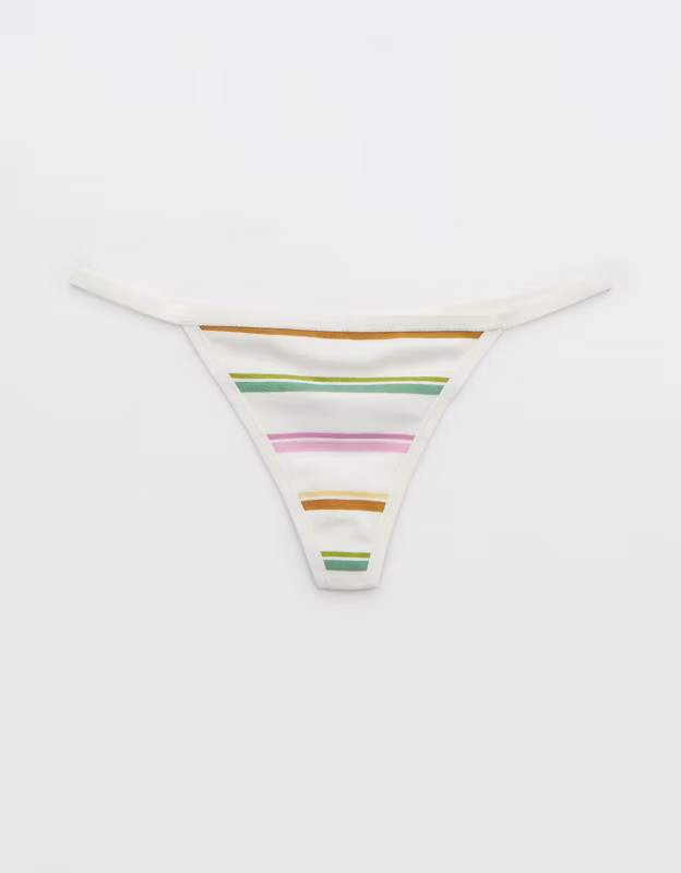 Aerie Cotton String Thong Underwear | American Eagle Outfitters (US & CA)