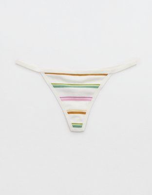 Aerie Cotton String Thong Underwear | American Eagle Outfitters (US & CA)