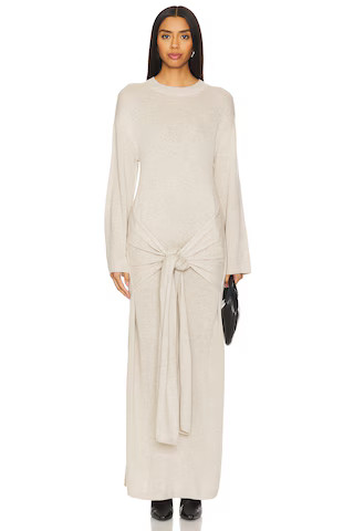 Tularosa Gemma Sweater Dress in Oatmeal from Revolve.com | Revolve Clothing (Global)