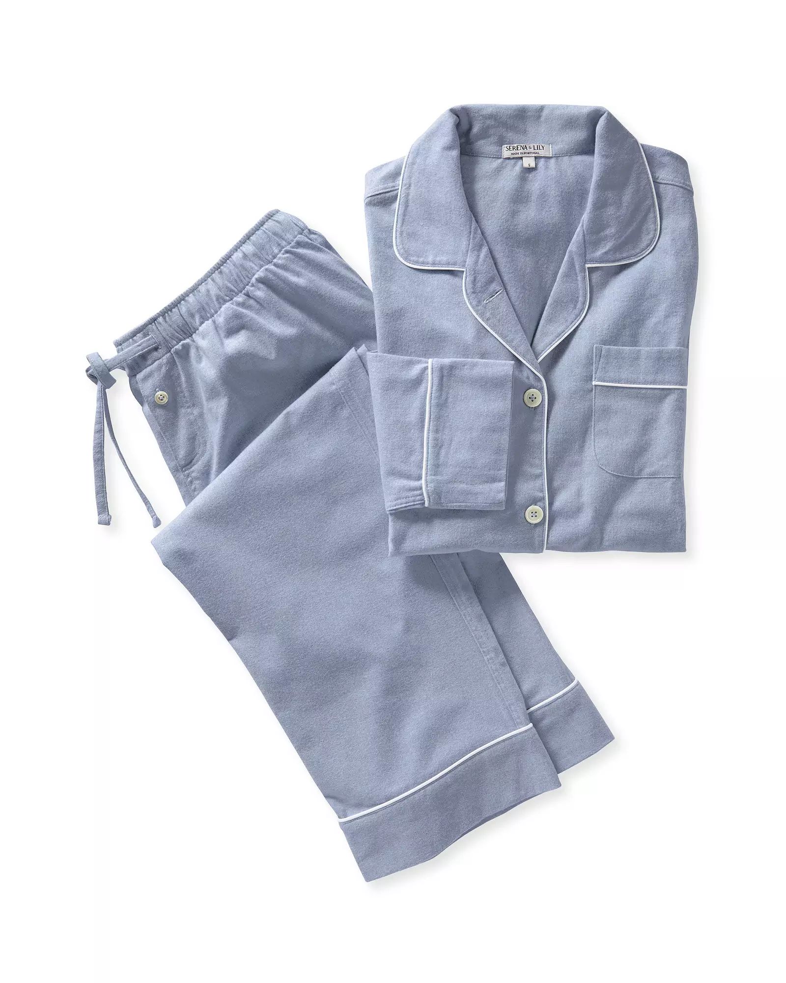 Belvedere Flannel Pajamas | Serena and Lily