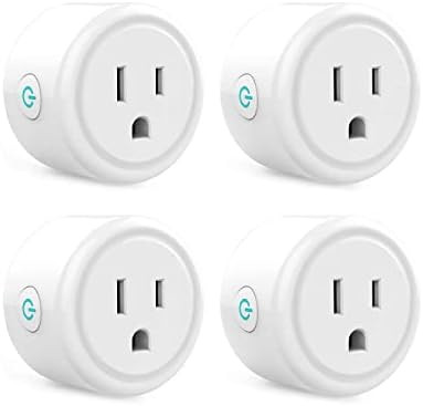 Mini Smart Plug, Wi-Fi Outlet Socket Works with Alexa and Google Home, Remote Control with Timer ... | Amazon (US)