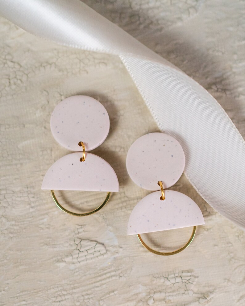 Sarawhite Specklepolymer Clay Keychain Handmade by - Etsy | Etsy (US)