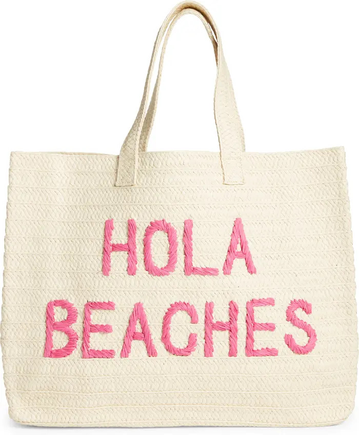 Hola Beaches Straw Tote | Nordstrom
