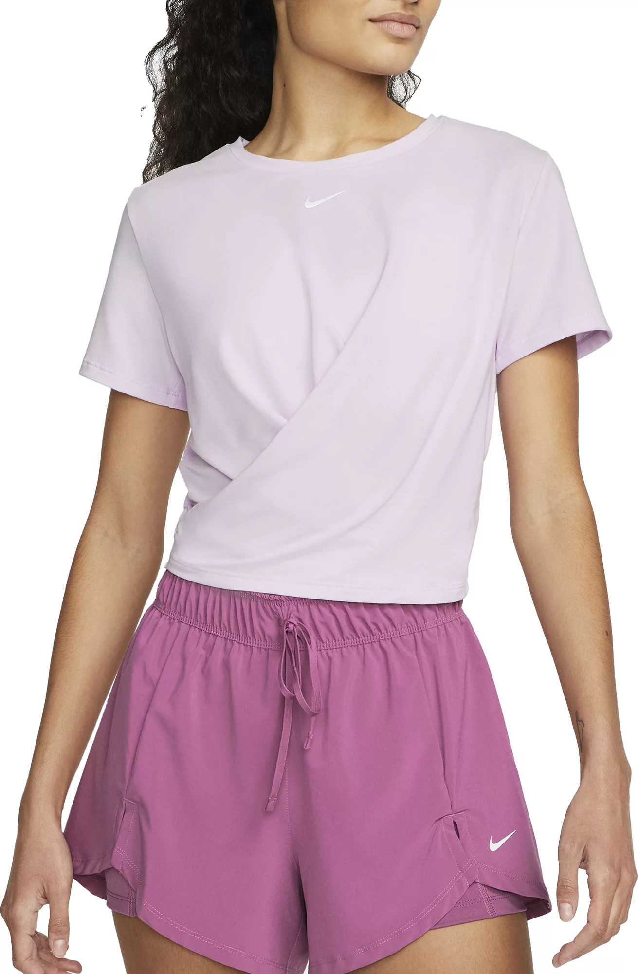 Nike Women's Dri-Fit Luxe T-Shirt, XXL, Doll | Dick's Sporting Goods