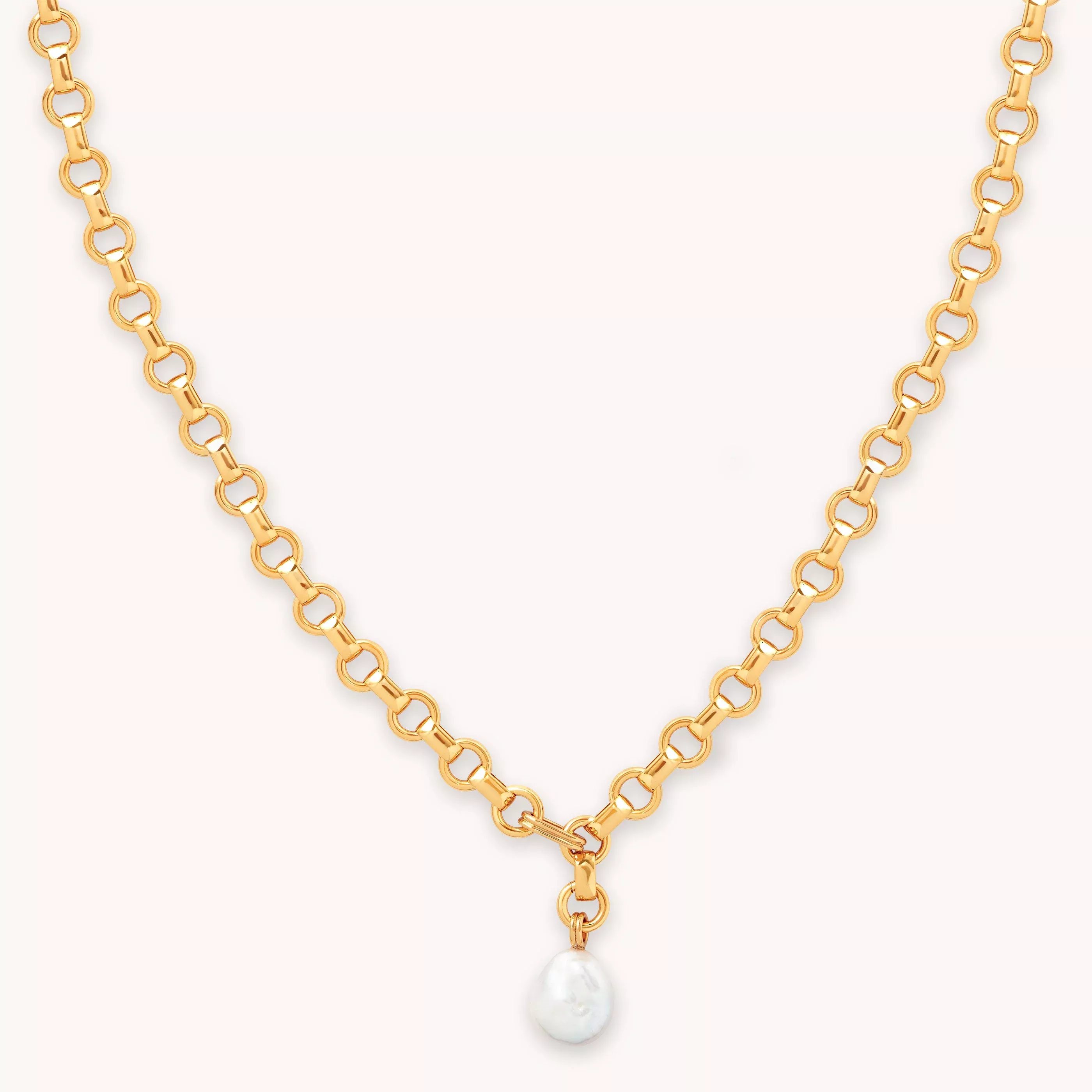 Secret Treasures Gold Pearl Layered Necklace