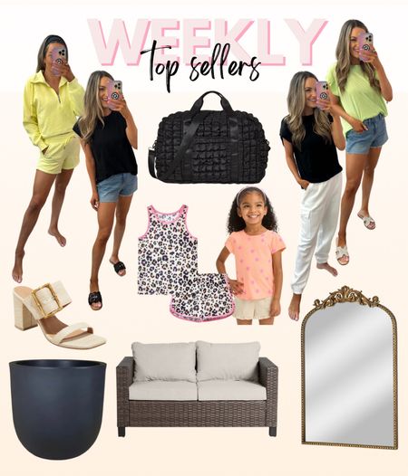 Weekly top sellers
Target haul, denim shorts, spring sandals, black duffle bag, little girl pjs, toddler
Girl clothing, mirror for home decor, patio furniture, outdoor planter 

#LTKstyletip #LTKfindsunder100 #LTKfindsunder50