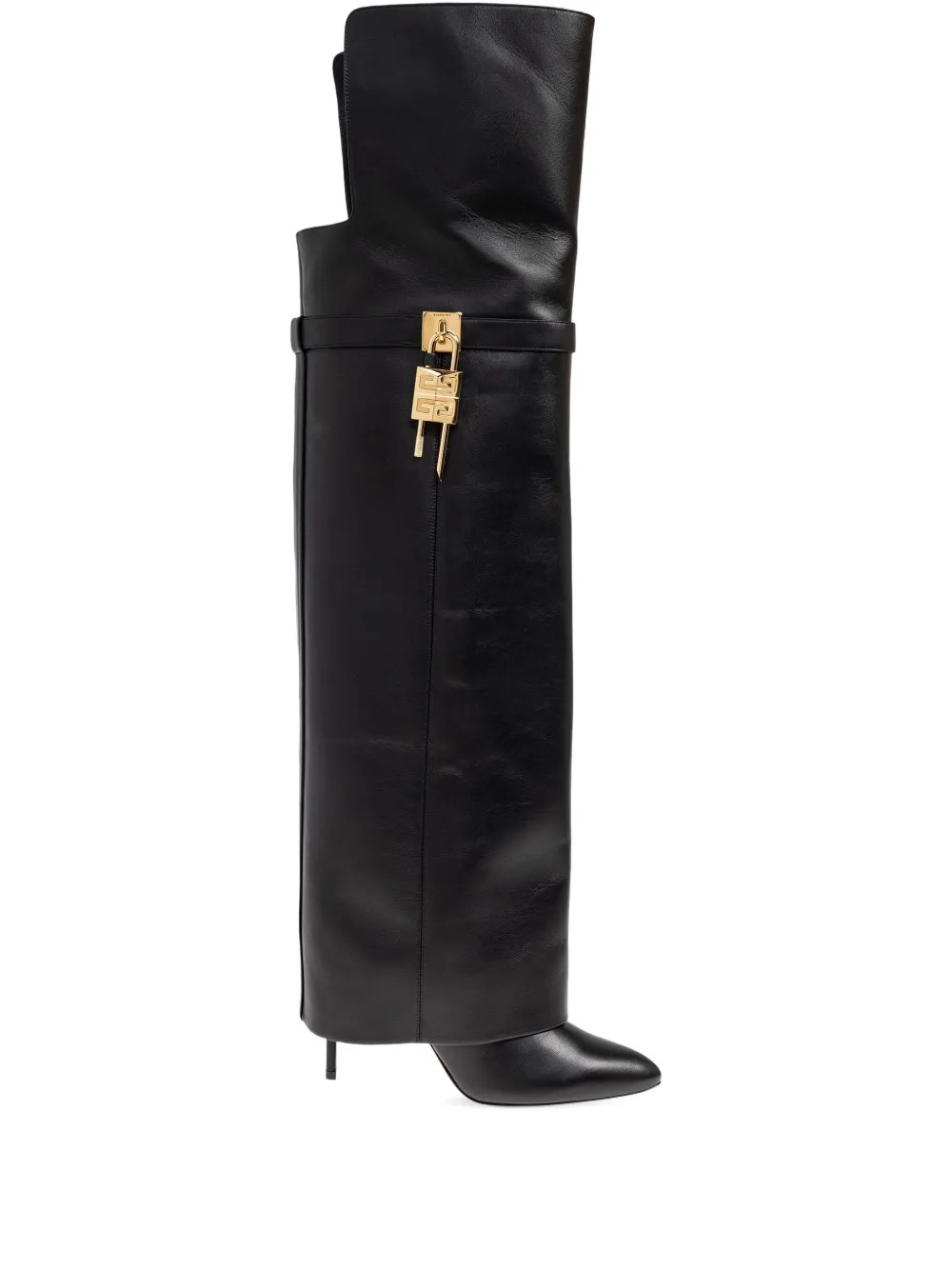 Givenchy 93mm Shark Boots | Black | FARFETCH | Farfetch Global