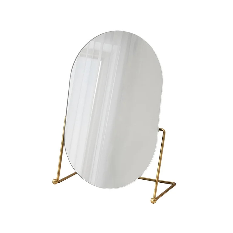 Toysmith Desktop Stand Mirror Dressing Mirror Freestanding Bedroom Desktop Standing Mirror Rotati... | Walmart (US)