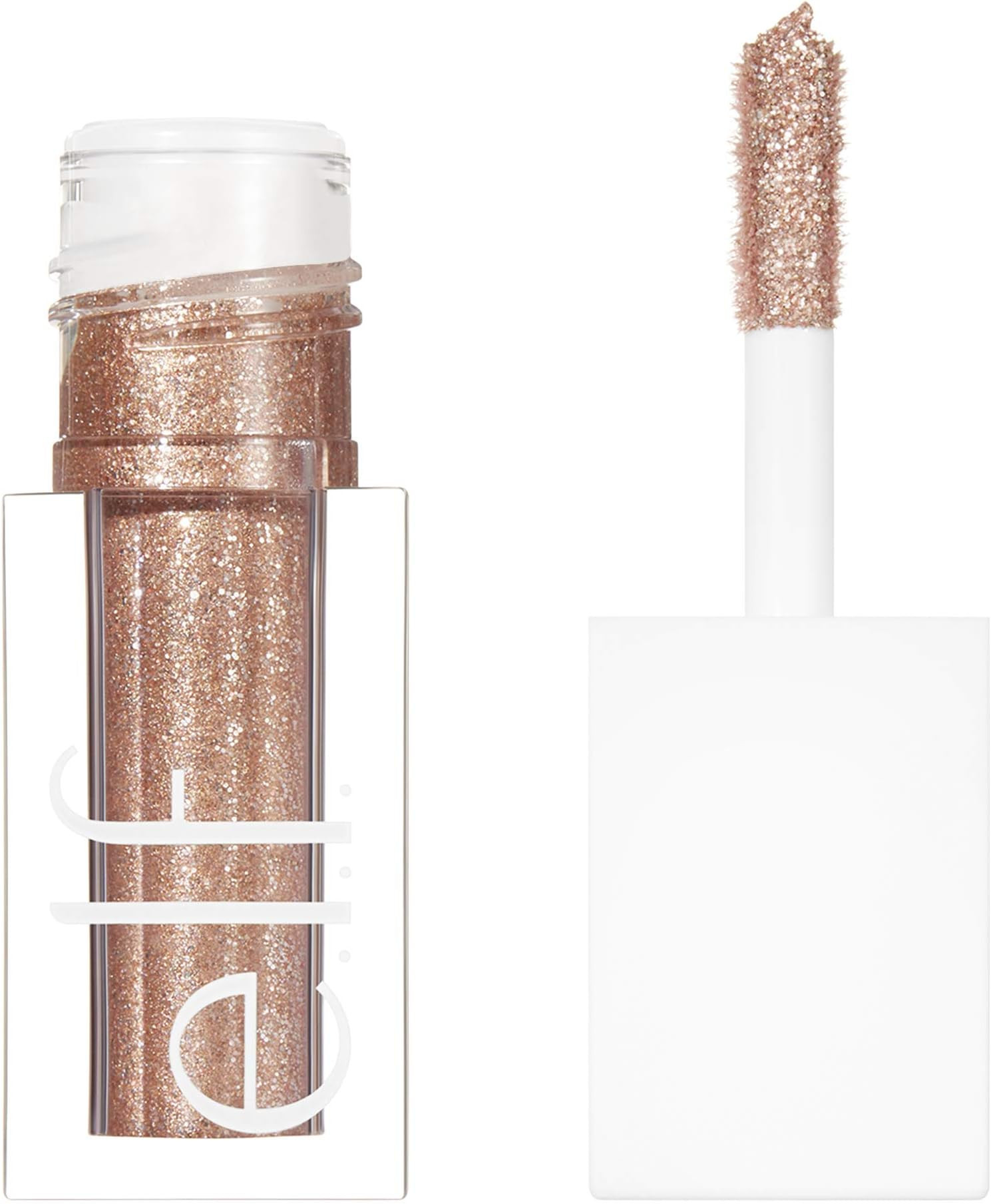 e.l.f., Liquid Glitter Eyeshadow, Long Lasting, Quick-Drying, Opaque, Gel-Based Formula, Creates Hig | Amazon (US)