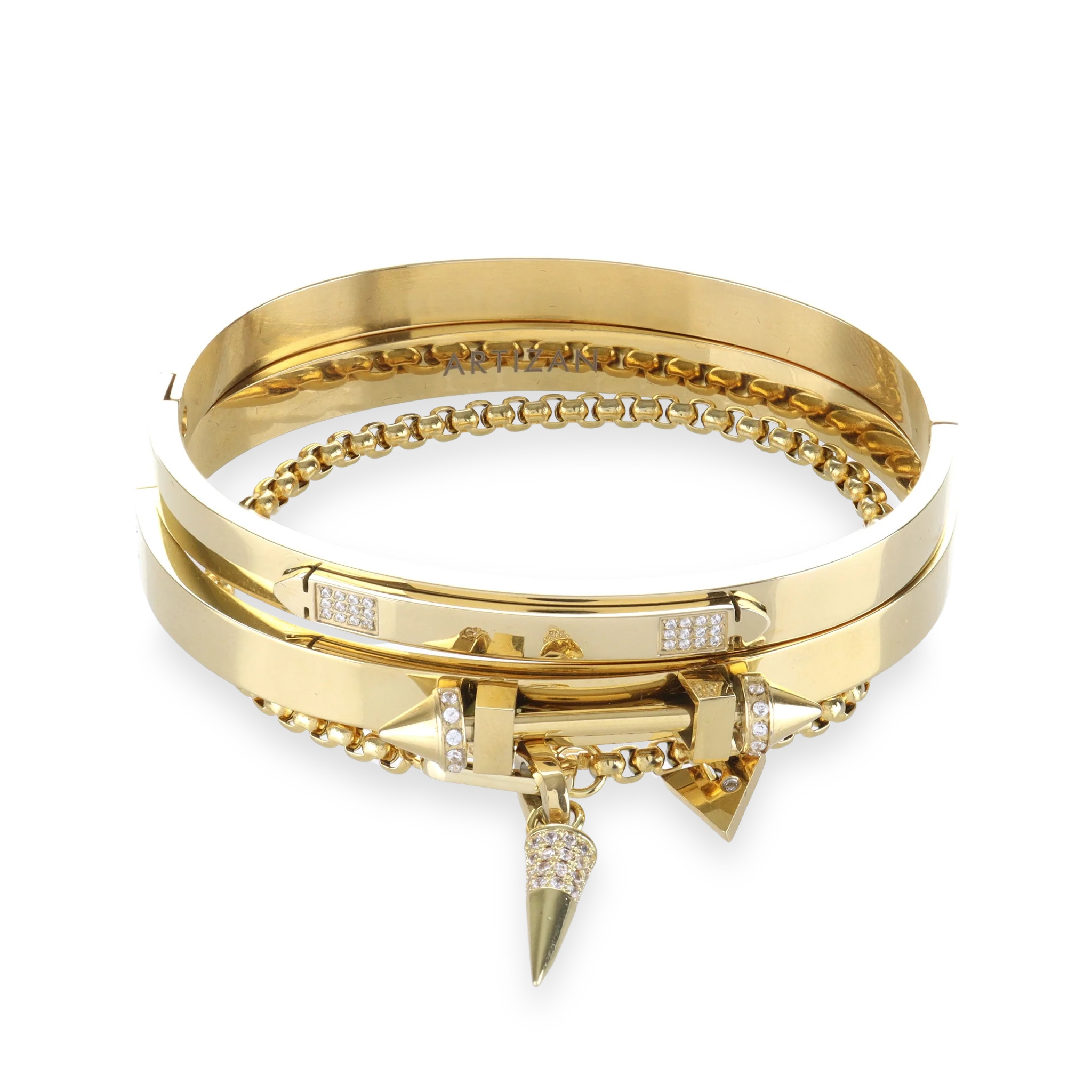 Arrowhead Bracelet Stack | Artizan Joyeria