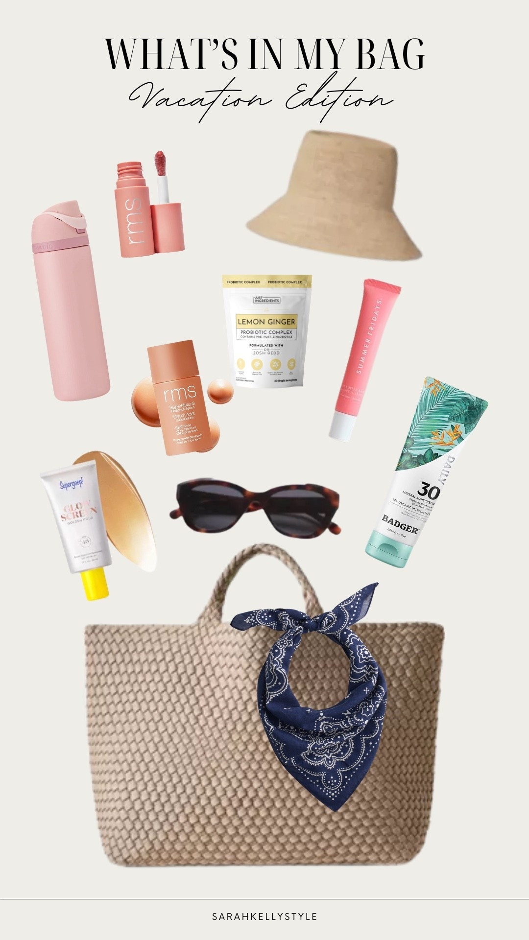 Everything I keep in my bag on vacation! I love my carry-all tote and of course natural, clean beauty products💕☀️

#LTKTravel #LTKBeauty #LTKmomlife