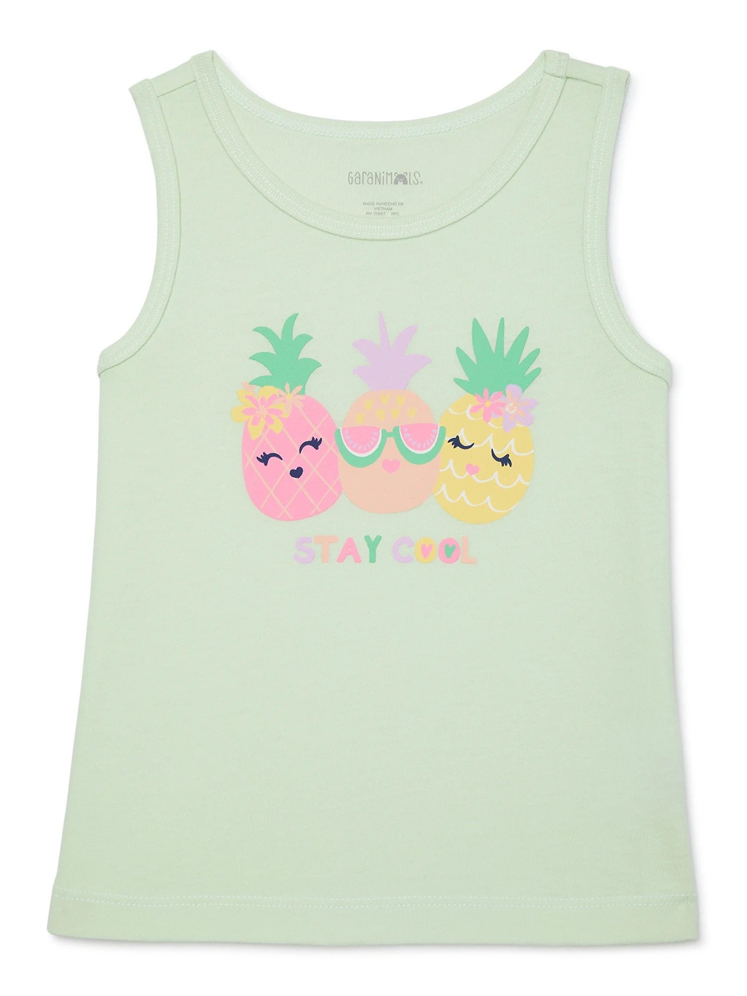 Garanimals Toddler Girl Graphic Tank Top, Sizes 18 Months-5T | Walmart (US)