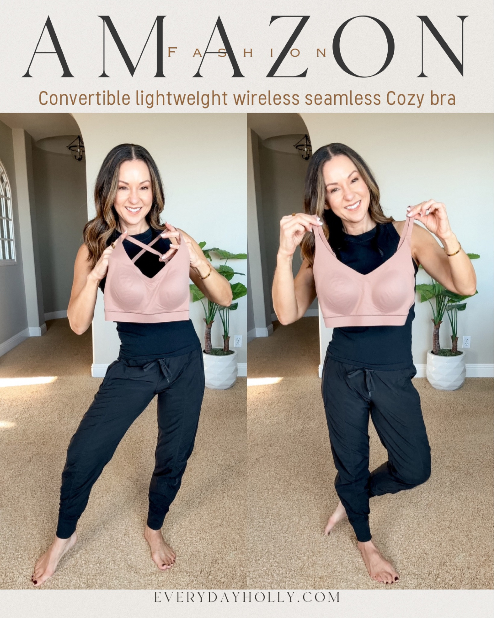 💥Save 20 on the shade Dried Rose in this new Convertibile scoop bra!  You can easily criss cross the back straps or wear them regular.  I'm a 32D and wear a small. XS - XL Floatley bra’s Seamless, Wireless, Comfy, Airy, Dreamy, Invisible under clothes with embedded pads that will never come out in the washer!   

#LTKSaleAlert #LTKFindsUnder50 #LTKStyleTip